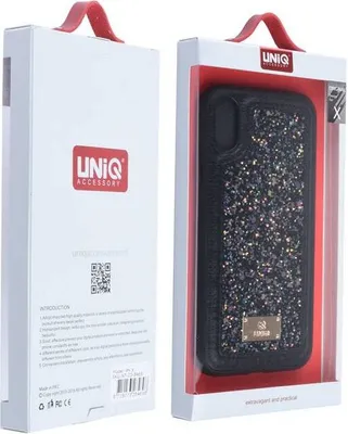 Immagine prodotto di Backcover per iPhone X - Nero (8719273284698)