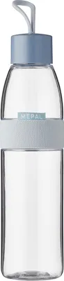 Produktbild von Mepal - Wasserflasche Ellipse - Wiederverwendbare Trinkflasche - Auslaufsichere - Geeignet für kohlensäurehaltige Getränke - BPA-frei - 700 ml - Nordic blue