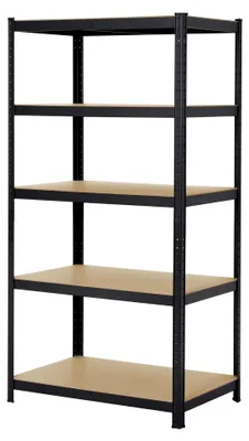 Produktbild von Schwerlastregal 180 x 90 x 60 cm mit 5 Böden aus Metall, max. Belastbarkeit: 875 kg