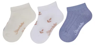 Produktbild von Sterntaler Sneaker Socken 3er-Pack Hippo