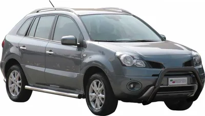 Obrázek produktu pro Ochranná lišta předního nárazníku pro Renault Koleos 2008-2011 ø76mm ocelová černá