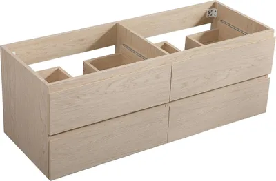 Produktbild von SORRENTO wandhängender Waschtischunterschrank mit 4 Schubladen, 120 cm