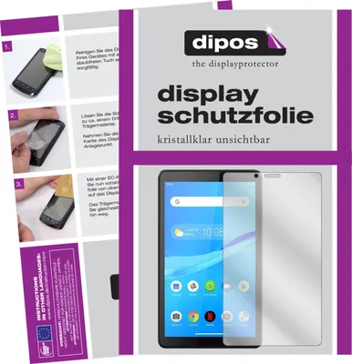 Produktbild von 2x Schutzfolie für Lenovo Tab M7 klar Displayschutzfolie Folie Display Schutz dipos