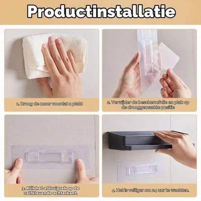 Produktbild von Spüle Organizer, Schwammhalter, Wandorganizer, Schwammhalter mit Leckwanne