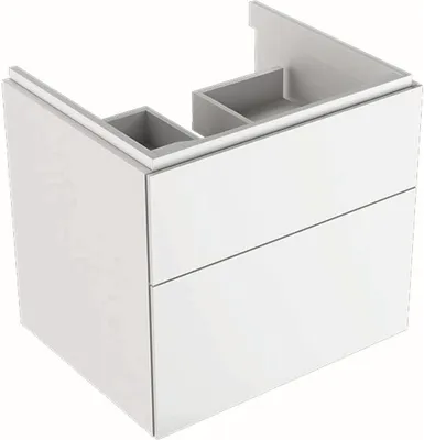 Produktbild von Geberit 500.506.01.1, Weiß, 2 Schublade(n), 1 Stück(e), 580 mm, 462 mm, 530 mm