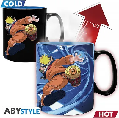 Produktbild von ABYstyle - Naruto - Termohrnček Naruto a Sasuke 460 ml