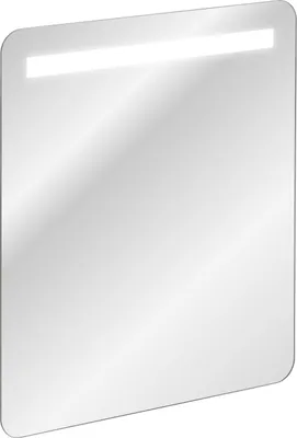 Zdjęcie produktu dla FURNLUX Lustro ścienne Lustro szare 60 cm / Kolor główny: szary / Wymiary: 60 x 70 x 1 cm