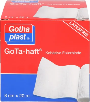 Produktbild von GoTa-haft Kohäsive Fixierbinde 8cmx20m Latexfrei, 1 St BIN