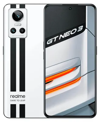 Immagine prodotto di Realme GT Neo 3 80W 5G 8GB/256GB Bianco (Bianco Sprint) Dual SIM