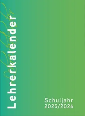 Produktbild von Lehrerkalender - Planer für Lehrerinnen und Lehrer 2025/26