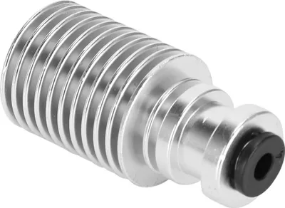 Zdjęcie produktu dla ASHATA wytłaczarka do drukarek 3D z zimnym korpusem, wytłaczarka do drukarek 3D z zimnym korpusem, srebrny filament ze stali nierdzewnej 1,75 mm, akcesorium do drukarek 3D, wytłaczarka do drukarek 3D z zimnym korpusem, odpowiednia do filamentu 1,75 mm