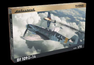 Produktbild von Eduard Plastic Kits 70161 - 1:72 Bf 109G-14 EDUARD-PROFIPACK - Neu