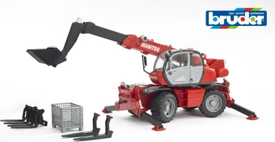 Obrázok produktu pre BRUDER MRT 2150, 4 rok / roky, Plast, Čierna, Červená