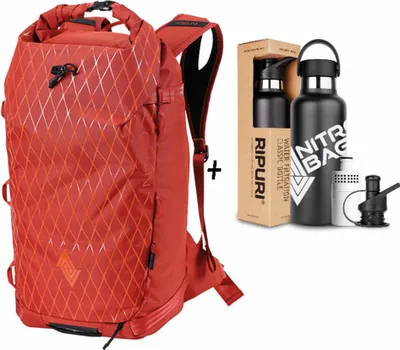 Produktbild von NITRO Tourenrucksack Rucksack Splitpack 30 X Ripuri Set 22L Supernova rot