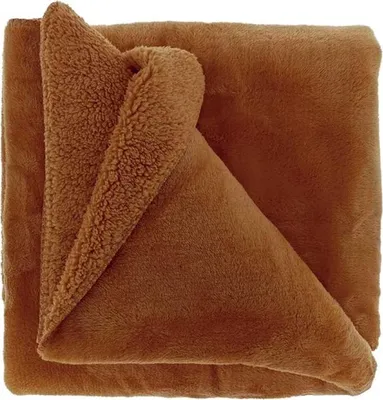 Produktbild von Unique Living |  Überwurf Torvah 150x200cm Leder braun