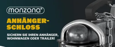 Produktbild von Universelles Diebstahlsicherungs-Anhängerschloss, Schwarz, Legierung