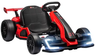 Produktbild von HOMCOM Kinder Elektro Gokart 24 V 6-12km/h Drift Kart mit Driftmodus Musik