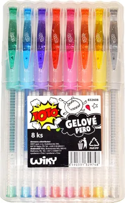 Obrázek produktu pro Gelové pero sada 8 ks