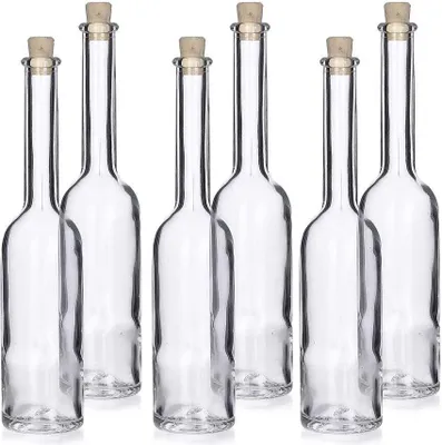Produktbild von Butelka szklana 100ml Lejek przezroczysty z korkiem BIOWIN