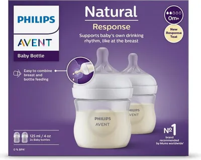 Image de Philips AVENT Natural Response 125 ml, 0m , 2 ks