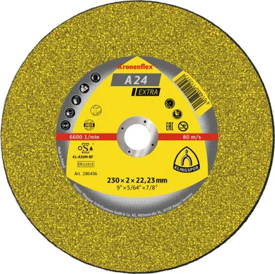 Produktbild von Klingspor Trennscheibe für Metall Durchmesser 180x3mm Bohrung22,23mm gerade - 13490
