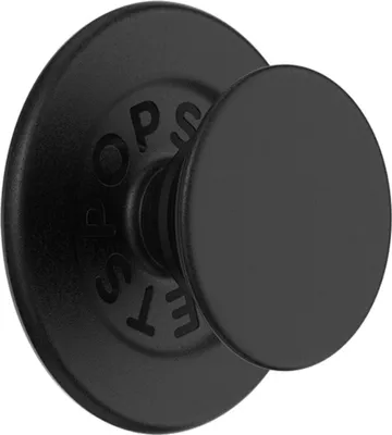 A black PopGrip MagSafe accessory is shown against a white background.