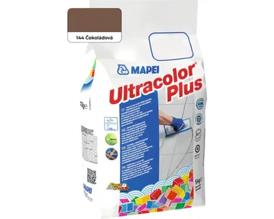 Obrázek produktu pro Spárovací hmota Mapei Ultracolor Plus 144 čokoládová, 5 kg
