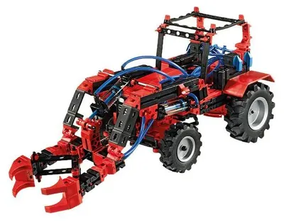 Produktbild von Pneumatics Spielzeug Bausatz Technik Lernspielzeug mehrfarbig