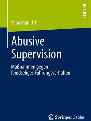 Produktbild von Abusive Supervision