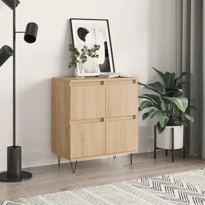 Immagine prodotto di vidaXL Credenza rovere Sonoma 60x35x70 cm materiale a base di legno
