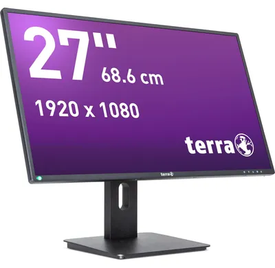Produktbild von TERRA LCD/LED 2756W PV V4 schwarz GREENLINE PLUS, 68,6 cm (27"), 1920 x 1080 Pixel, Full HD, LCD, 5 ms, Schwarz