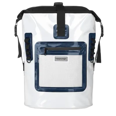 Produktbild von Wasserdichter Rucksack 35 Liter - maritim weiß blau - Weiß