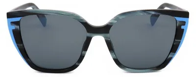 Productafbeelding van Zonnebril voor dames, merk Furla, model SFU782-5506M8, diameter 55 mm