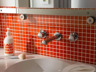 Produktbild von Mosani MOS60-0904_f, Mosaik, Glas, Rot, Drinnen, Rechteck, 327 mm