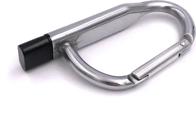 Produktbild von Onlineworld2013 Krabiner in Silber aus Metall Funny USB Stick 128 GB USB 3.0