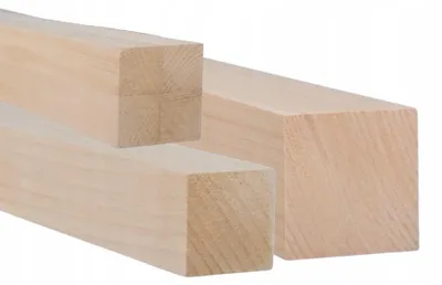 Obrázek produktu pro Nábytková noha - 8x8x30 cm - Bukové dřevo - Pečlivě broušené - Připravené k lakování nebo natírání - Mírně zaoblené hrany - Nábytková noha