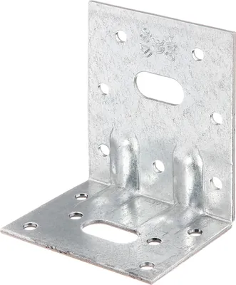 Immagine prodotto di Alberts 869168 Connettore angolare per carichi pesanti con due sfere, zincato sendzimir, 50 x 77 x 64 mm, set da 50