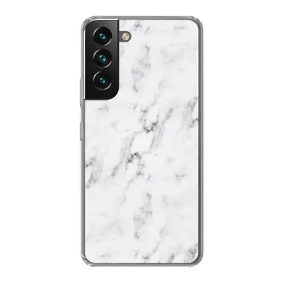 Produktbild von MuchoWow® Handyhülle Schutzhülle Hülle für Samsung Galaxy S22 Marmor - Luxus - Weiß - Grau - Marmoroptik Silikon Softcase Handy Hülle - Mobiltelefonhülle