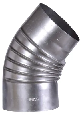 Produktbild von FIREFIX A150/B4 FAL Bogen 45°, starr, ø 150 mm - Ofenrohre aus Stahlblech, 0,6 m