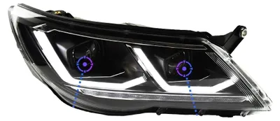 Obrázek produktu pro Kryt světlometu, čočka projektoru, kompatibilita s modelem Tiguan, VOLL LED