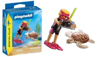 Obrázok produktu pre PLAYMOBIL 72151 Potápačka so korytnačkou