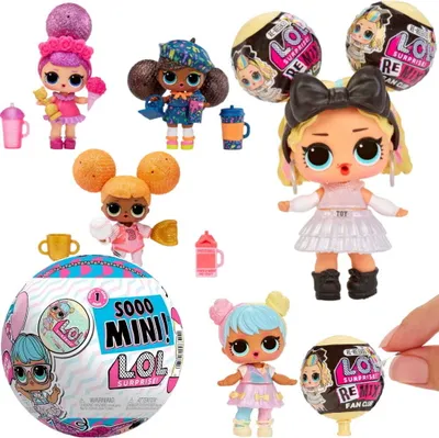 Produktbild von L.O.L. Surprise! Sooo Mini! Dolls Asst, Mini-Puppe, Weiblich, 4 Jahr(e), Junge/Mädchen, 76,2 mm, Gemischte Farben