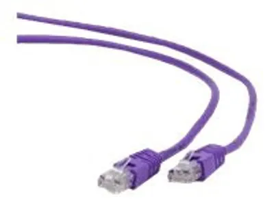 Produktbild von gembird CAT5e UTP-Patchkabel, lila, 1 m