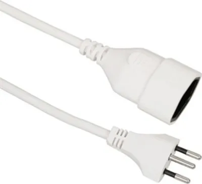 Obrázek produktu pro Prodlužovací kabel VALUE T12/T13, bílý, 5 m