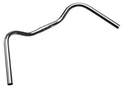 Produktbild von Lenkung Biegung lose NSU + 2 cm. Chrom