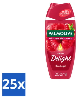 Produktbild von 25 x Palmolive Douchegel Sweet Delight - 250 ml - Vorteilspackung - 25 Stücke