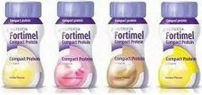Produktbild von Fortimel COMPACT PROTEIN 2.4 kcal/ml Drink Vanille 4x125ml Trinkflasche