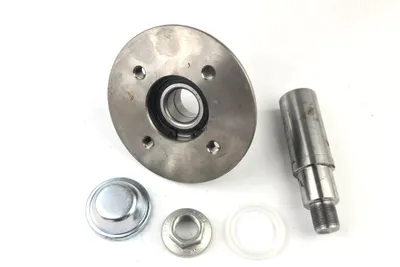 Obrázek produktu pro Čep nápravy Pojezdový čep s nábojem 4x100 nebrzděný Hřídel Ø49mm Délka 195mm