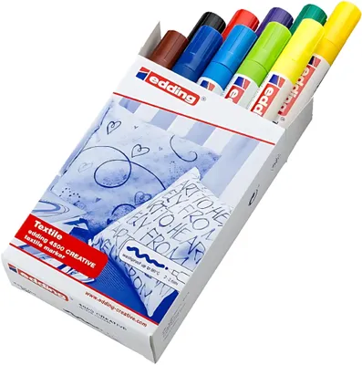 Produktbild von Textilmarker 10 Stk. 4500 Mehrfarbig/Multicolour 1