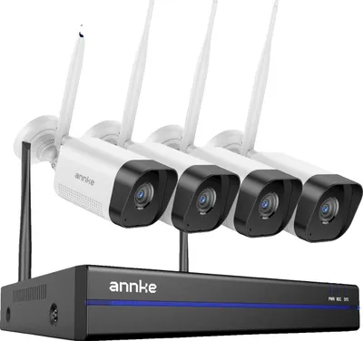 Obrázek produktu pro Bezpečnostní kamerový systém, rozlišení 8MP, připojení Wi-Fi, 4 KAMERY, žádné